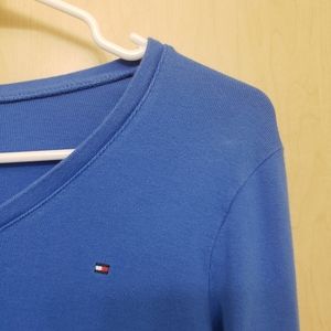 Tommy Hilfiger Blue Long Sleeved Top